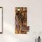 vidaXL Wall-Mounted Coat Rack with Shelf Wall-mounted Smoked oak 90 x 40 x 12 cm