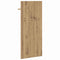 vidaXL Wall-Mounted Coat Rack with Shelf Wall-mounted Artisan oak 90 x 40 x 12 cm
