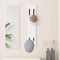 vidaXL Wall-Mounted Coat Rack Wall-mounted with Storage White Engineered wood