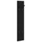 vidaXL Wall-Mounted Coat Rack Wall-mounted with Storage Black oak Engineered wood