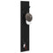 vidaXL Wall-Mounted Coat Rack Wall-mounted with Storage Black oak Engineered wood