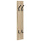 vidaXL Wall-Mounted Coat Rack Wall-mounted with Storage Sonoma oak Engineered wood