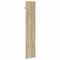 vidaXL Wall-Mounted Coat Rack Wall-mounted with Storage Sonoma oak Engineered wood