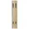 vidaXL Wall-Mounted Coat Rack Wall-mounted with Storage Sonoma oak Engineered wood