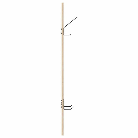 vidaXL Wall-Mounted Coat Rack Wall-mounted with Storage Sonoma oak Engineered wood