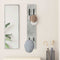 vidaXL Wall-Mounted Coat Rack Concrete grey Engineered wood