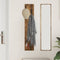 vidaXL Wall-Mounted Coat Rack Wall-mounted with Storage Smoked oak Engineered wood