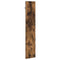 vidaXL Wall-Mounted Coat Rack Wall-mounted with Storage Smoked oak Engineered wood