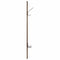 vidaXL Wall-Mounted Coat Rack Wall-mounted with Storage Smoked oak Engineered wood