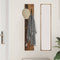 vidaXL Wall-Mounted Coat Rack Wall-mounted with Storage Old wood Engineered wood