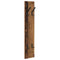 vidaXL Wall-Mounted Coat Rack Wall-mounted with Storage Old wood Engineered wood