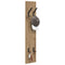vidaXL Wall-Mounted Coat Rack Wall-mounted with Storage Artisan oak Engineered wood