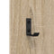 vidaXL Wall-Mounted Coat Rack Wall-mounted Sonoma oak 30 x 1.5 x 80 cm