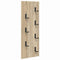 vidaXL Wall-Mounted Coat Rack Wall-mounted Sonoma oak 30 x 1.5 x 80 cm