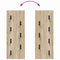 vidaXL Wall-Mounted Coat Rack Wall-mounted Sonoma oak 30 x 1.5 x 80 cm