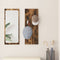 vidaXL Wall-Mounted Coat Rack Wall-mounted Smoked oak 30 x 1.5 x 80 cm
