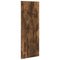vidaXL Wall-Mounted Coat Rack Wall-mounted Smoked oak 30 x 1.5 x 80 cm