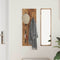 vidaXL Wall-Mounted Coat Rack Wall-mounted Old wood 30 x 1.5 x 80 cm