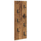 vidaXL Wall-Mounted Coat Rack Wall-mounted Old wood 30 x 1.5 x 80 cm