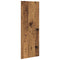 vidaXL Wall-Mounted Coat Rack Wall-mounted Old wood 30 x 1.5 x 80 cm