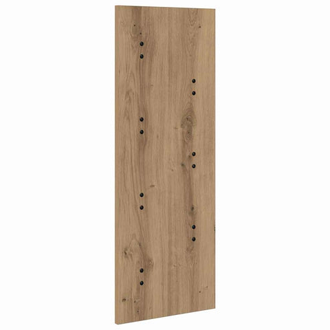 vidaXL Wall-Mounted Coat Rack Artisan oak 30 x 1.5 x 80 cm