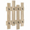vidaXL Wall-Mounted Coat Rack Wall-mounted with Storage Sonoma oak Engineered wood