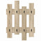 vidaXL Wall-Mounted Coat Rack Wall-mounted with Storage Sonoma oak Engineered wood