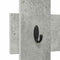 vidaXL Wall-Mounted Coat Rack Concrete grey Engineered wood