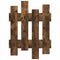 vidaXL Wall-Mounted Coat Rack Wall-mounted Smoked oak 60 x 3 x 82 cm