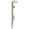 vidaXL Wall-Mounted Coat Rack with Shelf Wall-mounted with Mirror Sonoma oak 85 x 10 x 45 cm