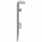 vidaXL Wall-Mounted Coat Rack with Shelf Concrete grey 85 x 10 x 45 cm