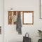 vidaXL Wall-Mounted Coat Rack Old wood 85 x 10 x 45 cm Engineered wood