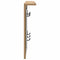 vidaXL Wall-Mounted Coat Rack with Shelf Wall-mounted with Mirror Artisan oak 85 x 10 x 45 cm