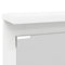 vidaXL Wall-Mounted Coat Rack White 84 x 10 x 80 cm Engineered wood
