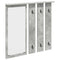vidaXL Wall-Mounted Coat Rack with Shelf Concrete grey 84 x 10 x 80 cm