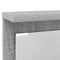 vidaXL Wall-Mounted Coat Rack with Shelf Wall-mounted with Mirror Grey sonoma 84 x 10 x 80 cm