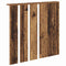 vidaXL Wall-Mounted Coat Rack Old wood 84 x 10 x 80 cm Engineered wood