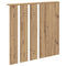 vidaXL Wall-Mounted Coat Rack with Shelf Wall-mounted with Mirror Artisan oak 84 x 10 x 80 cm