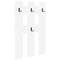 vidaXL Wall-Mounted Coat Rack Wall-mounted with Storage White Engineered wood