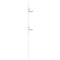 vidaXL Wall-Mounted Coat Rack Wall-mounted with Storage White Engineered wood