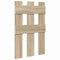 vidaXL Wall-Mounted Coat Rack Wall-mounted with Storage Sonoma oak Engineered wood