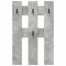 vidaXL Wall-Mounted Coat Rack Concrete grey Engineered wood