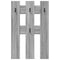 vidaXL Wall-Mounted Coat Rack Wall-mounted with Storage Grey sonoma Engineered wood