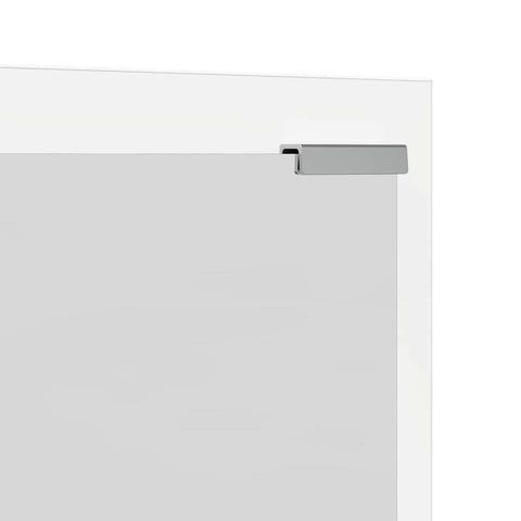 vidaXL Wall-Mounted Coat Rack White 100 x 10 x 100 cm Engineered wood
