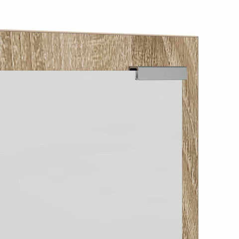 vidaXL Wall-Mounted Coat Rack Sonoma oak 100 x 10 x 100 cm