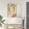 vidaXL Wall-Mounted Coat Rack Sonoma oak 100 x 10 x 100 cm