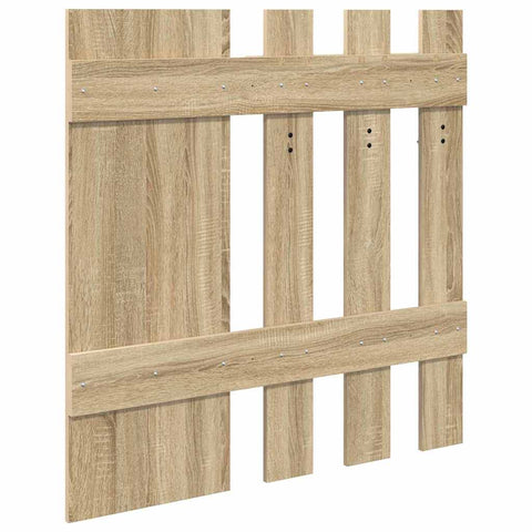 vidaXL Wall-Mounted Coat Rack Sonoma oak 100 x 10 x 100 cm