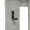 vidaXL Wall-Mounted Coat Rack Concrete grey 100 x 10 x 100 cm