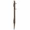 vidaXL Wall-Mounted Coat Rack Smoked oak 100 x 10 x 100 cm