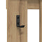 vidaXL Wall-Mounted Coat Rack Artisan oak 100 x 10 x 100 cm